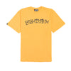 Eighty6 Oversized Tribal Tee in Gold