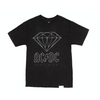 Diamond Supply Co. x AC/DC 'Back in Black' T-Shirt - Black