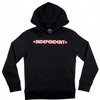 Kids Independent Bar Cross Hood - Black