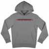 Kids Independent Bar Cross Hood - Dark Heather Grey