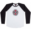 Kids Independent Long Sleeve - Black / White