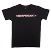 Kids Independent Bar Cross T shirt  - Black