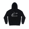 SCUM MOCKIA HOODIE- BLACK