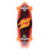 Santa Cruz Surfskate Complete Flame Dot Shark Surfskate 31.52 IN