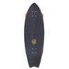 Santa Cruz Surfskate Complete Flame Dot Shark Surfskate 31.52 IN