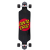 Santa Cruzer Complete Longboard Classic Dot Thru 36 IN Black