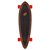 Santa Cruz Flame Dot Pintail Red 33 IN