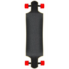 Santa Cruz longboard Flame Dot Drop Down 40 IN Black/ Red