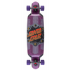 Santa Cruzer Complete Longboard Phase Dot Drop Down Purple 37.52 IN