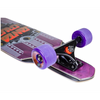 Santa Cruzer Complete Longboard Phase Dot Drop Down Purple 37.52 IN