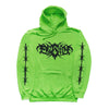 Barbed Wire Hoodie - Alien Green